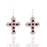 Addie Earrings Fuschia Pink