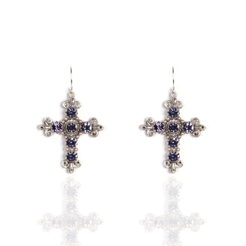 Addie Earrings Violet