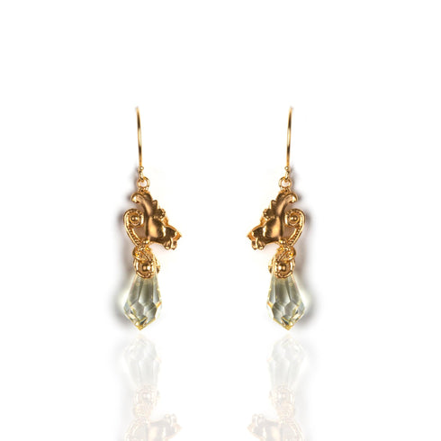 Antigua Crystal Drop Earrings