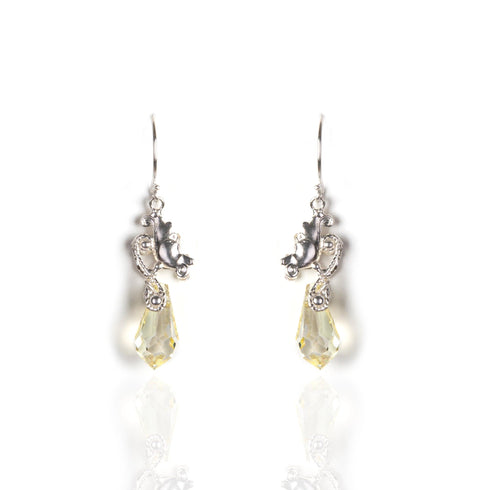 Antigua Crystal Drop Earrings