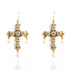 Audrey Earrings Clear - Gold