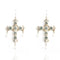 Audrey Earrings Clear - Silver