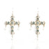 Audrey Earrings Clear - Silver