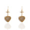 Caged Heart Small Earrings