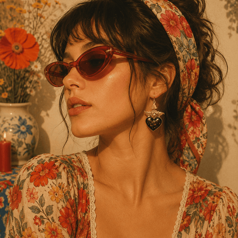 Daisy in Love Earrings - Gold