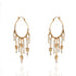 Esme Star Hoop Earrings