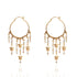 Esme Star Hoop Earrings
