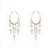 Esme Star Hoop Earrings