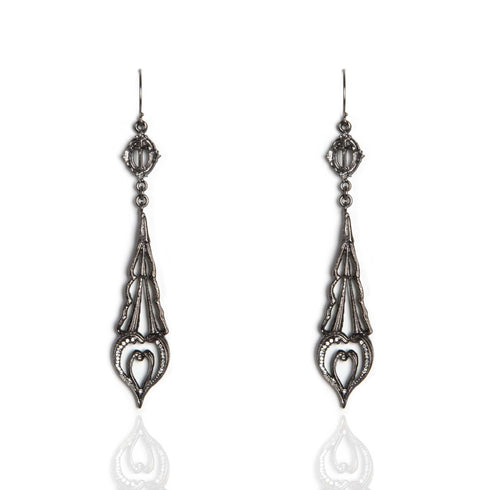 Light Seeker Cross Drop Earrings