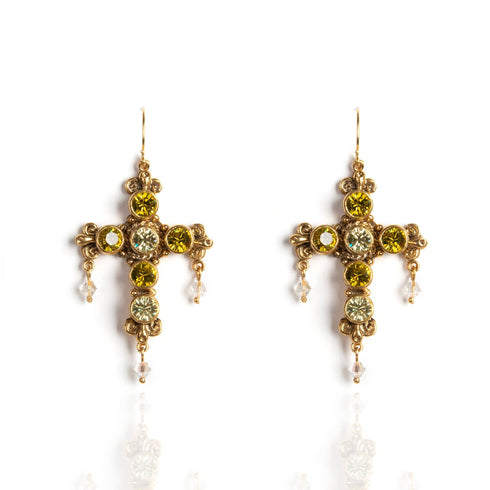 Audrey Earrings Lime Mix