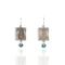 Scapular Earrings For Mom - Silver