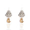 Vine Drop Earrings - Golden Shadow - VSA Designs