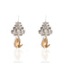 Vine Drop Earrings - Golden Shadow - VSA Designs