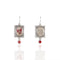Scapular Earrings of Saint Valentine - Silver