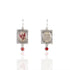 Scapular Earrings of Saint Valentine - Silver