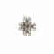 Electra Cross Ring - Silver - VSA Designs