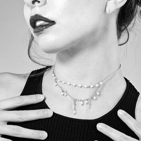 Esme Necklace Cream Pearl - VSA Designs