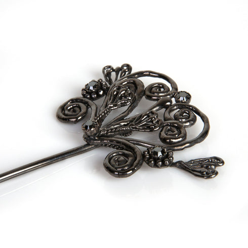 Three Hearts Hair Stick