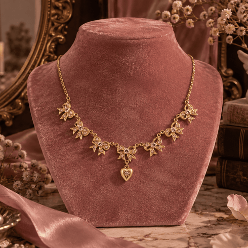 Follow Your Heart Necklace - Gold