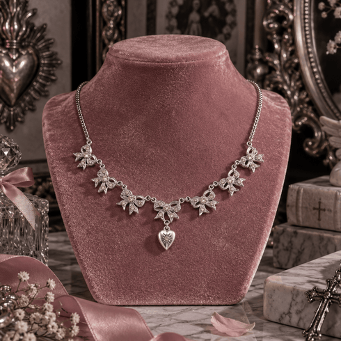 Follow Your Heart Necklace - Silver