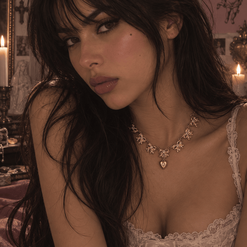 Follow Your Heart Necklace - Gold