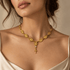 Virgin Tour Choker - Gold