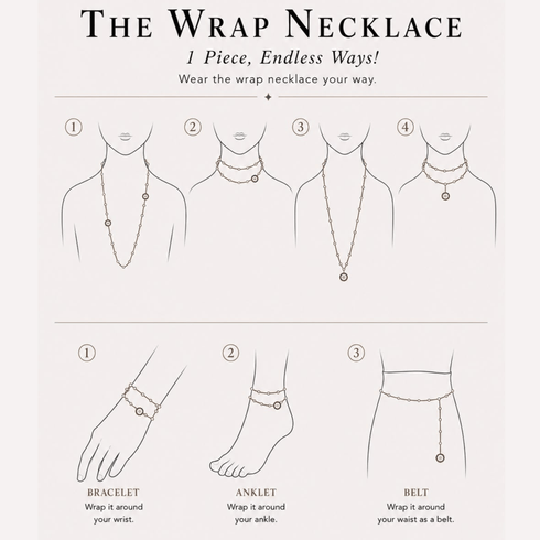 Wrap Cadena - Gold