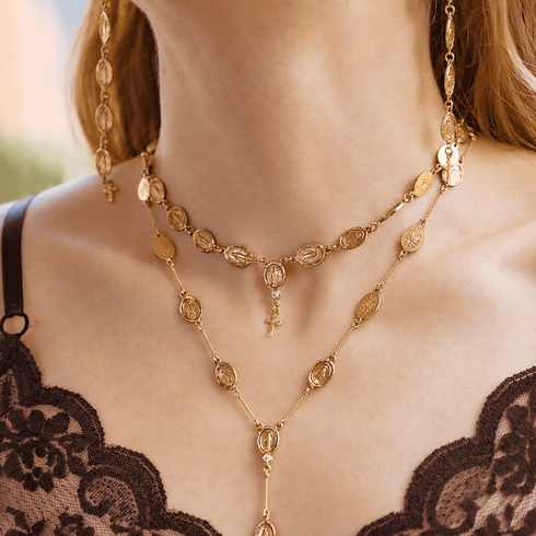 Virgin Tour Choker - Gold