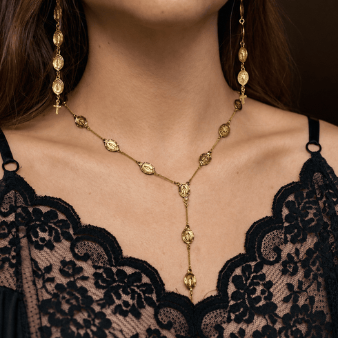 Virgin Tour Necklace - Gold