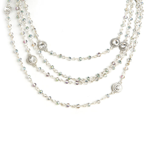 Magdalena - 2-4mm Crystal - Blue to Grey