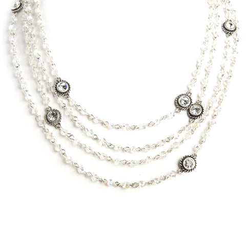 Magdalena - 2-4mm Crystal - Shades of Black to Brights