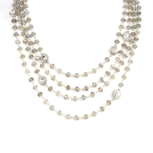 Magdalena - 6mm Lux Labradorite All Medallions