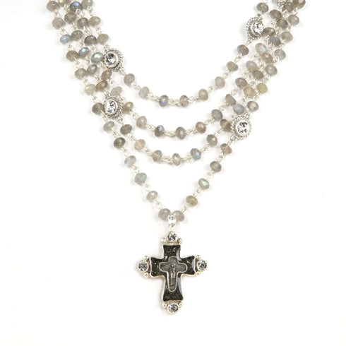 Magdalena - 6mm Lux Labradorite All Medallions