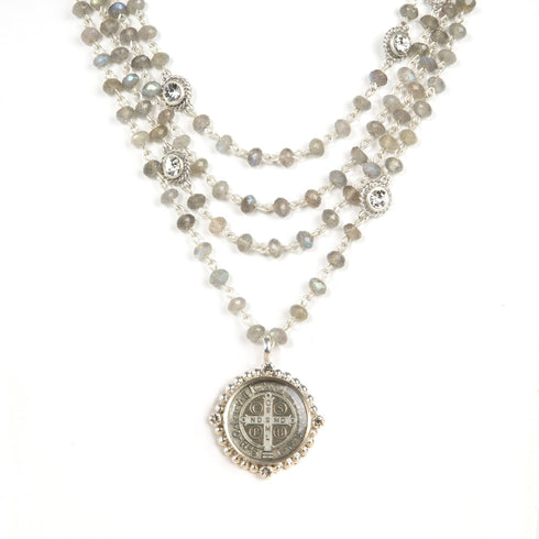 Magdalena - 6mm Lux Labradorite All Medallions