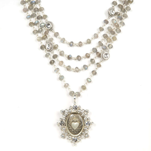 Magdalena - 6mm Lux Labradorite All Medallions