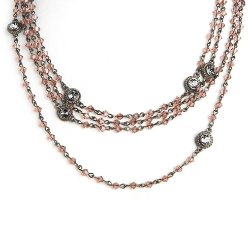 Magdalena - 4mm Bicone - Shades of Pink