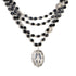 Magdalena - 6mm Crystal Jet Black All Medallions - VSA Designs