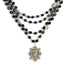 Magdalena - 6mm Crystal Jet Black All Medallions - VSA Designs