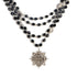 Magdalena - 6mm Crystal Jet Black All Medallions - VSA Designs