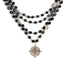 Magdalena - 6mm Crystal Jet Black All Medallions - VSA Designs