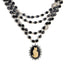 Magdalena Crystal Jet with Cats! - Silver