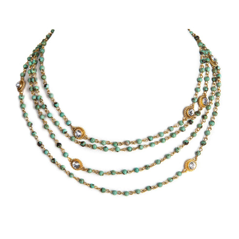 Magdalena - 4mm Semi-Precious African Turquoise