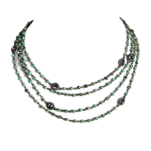 Magdalena - 4mm Semi-Precious African Turquoise