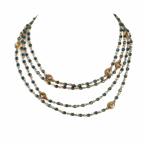 Magdalena - 2-4mm Crystal - Blue to Grey