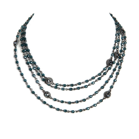 Magdalena - 2-4mm Crystal - Blue to Grey