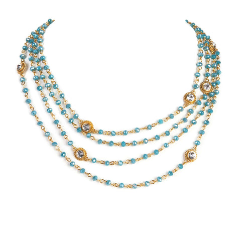 Magdalena - 2-4mm Crystal - Blue to Grey