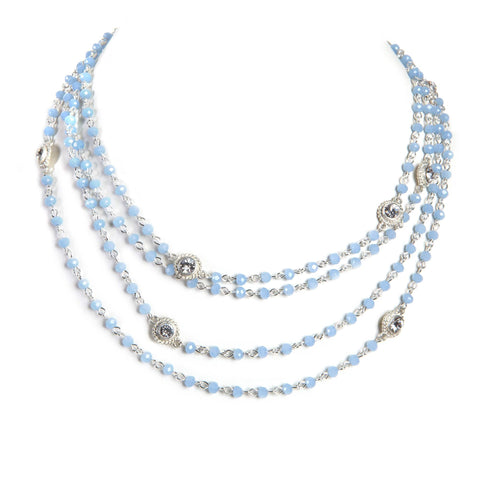 Magdalena - 2-4mm Crystal - Blue to Grey