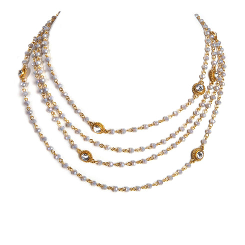 Magdalena - 2-4mm Crystal - Blue to Grey