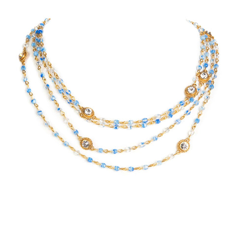 Magdalena - 2-4mm Crystal - Blue to Grey