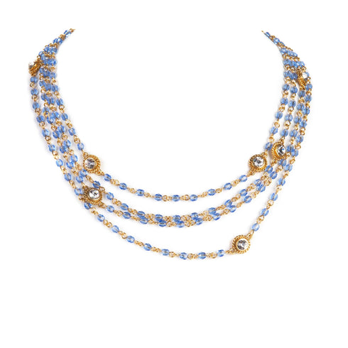 Magdalena - 2-4mm Crystal - Blue to Grey